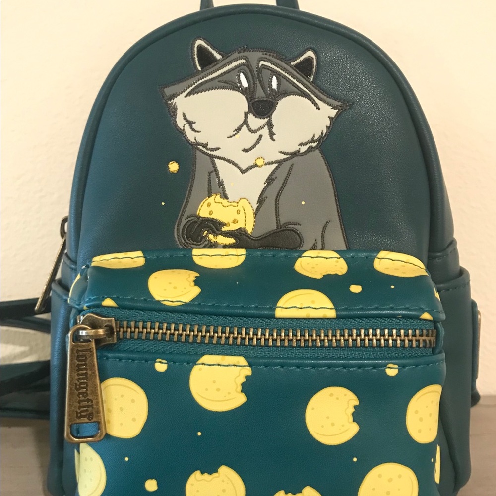 NWT Loungefly Disney Pocahontas Meeko Backpack
